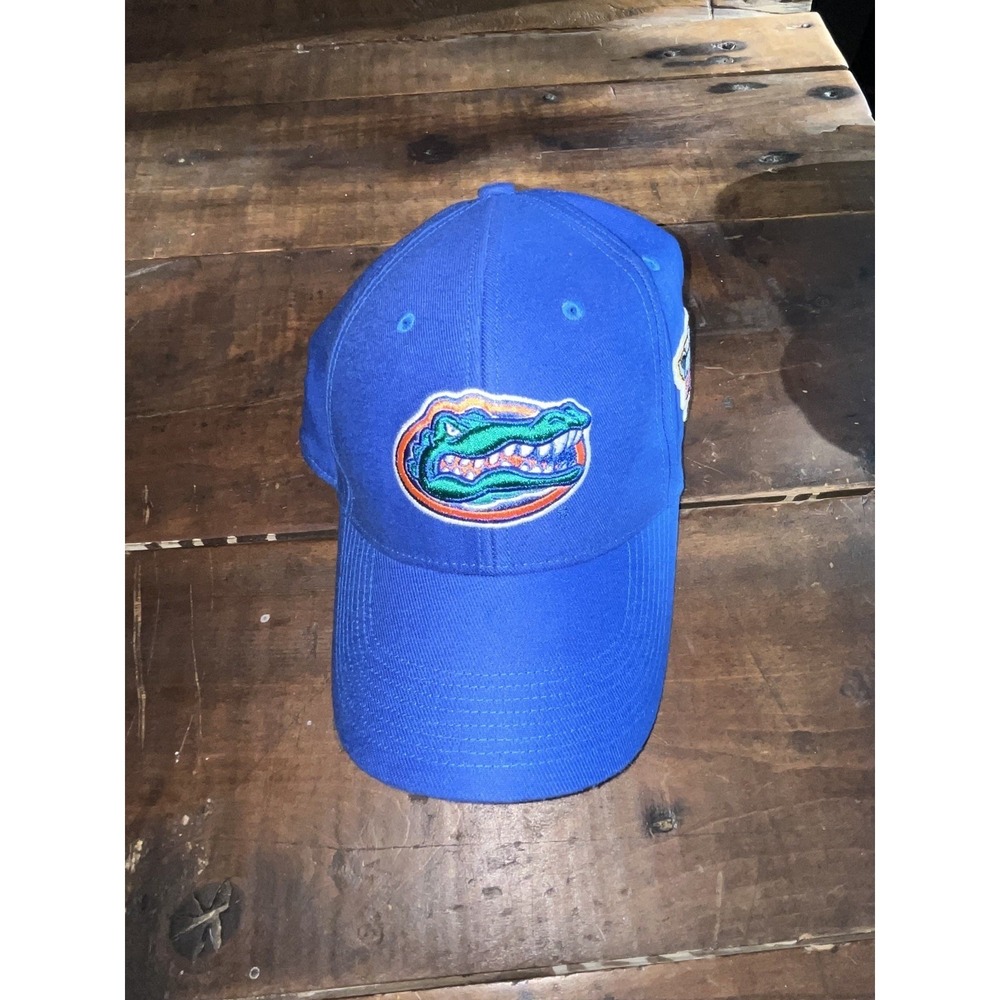 Florida Gators Hat Cap Fitted Blue Orange Nike Team One Size Fits All Licensed